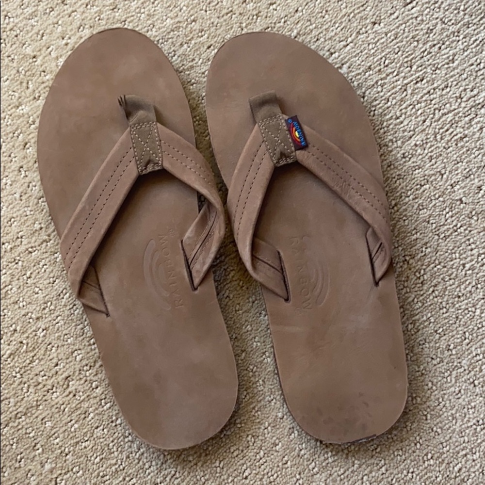 Brand new classic Rainbow sandals 🌴